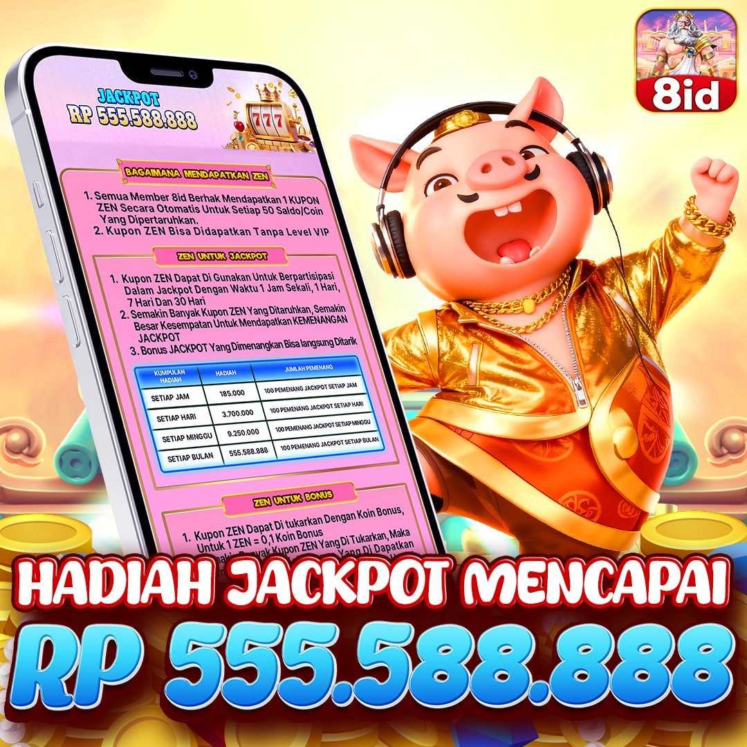 Jackpot Mingguan – Total Pool Hadiah Rp555.588.888!